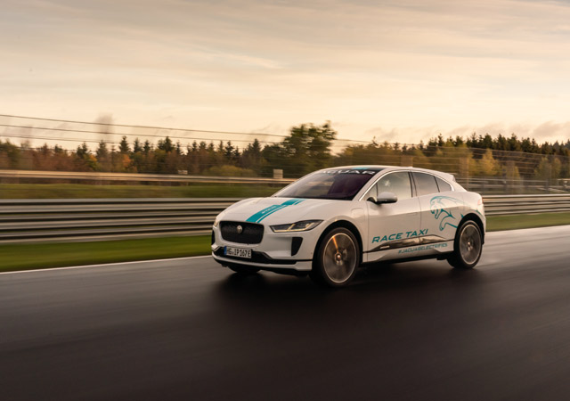 Nordschleife ima prvi električni Taxi - Jaguar I-Pace