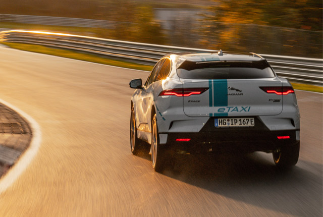 Nordschleife ima prvi električni Taxi - Jaguar I-Pace