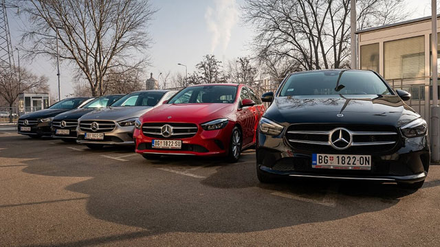 Nove Mercedes B-Klase u ponudi rent a car kompanije AVIS Srbija 