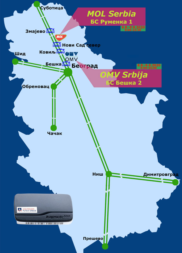 Putevi Srbije - čuvajte zdravlje, koristite beskontaktno plaćanje putarine