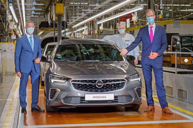 Početak proizvodnje: Nova Opel Insignia izlazi sa proizvodne linije u Russelsheimu  