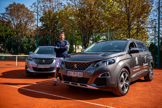 Teniska akademija Tipsarević I Peugeot objavili početak saradnje u Srbiji