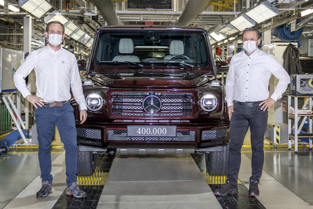 Mercedes-Benz G-Klassa slavi veliki jubilej - 400.000 proizvedenih primeraka
