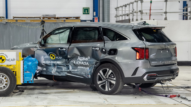 Kia Sorento sa 5 zvezdica za bezbednost na Euro NCAP testovima