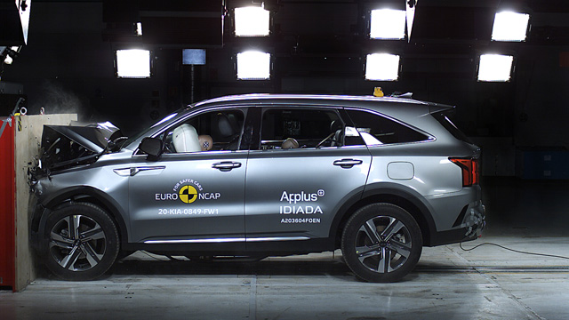 Kia Sorento sa 5 zvezdica za bezbednost na Euro NCAP testovima