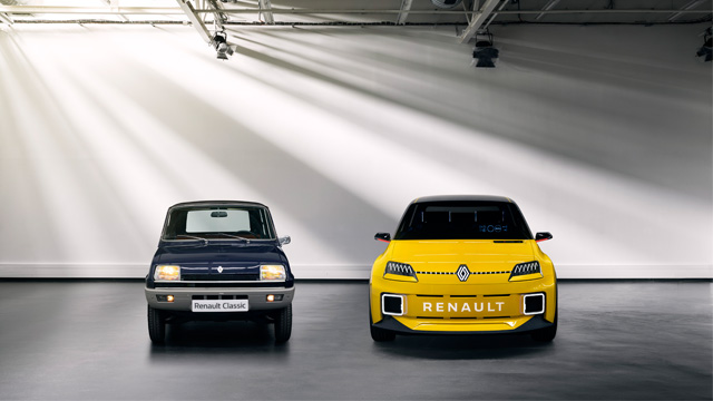 Renault 5 Prototype, prednja svetla koja vam namiguju