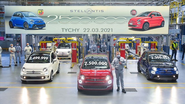 Fabrika grupe Stellantis u poljskom gradu Tihi proslavila je proizvedenih 2,5 miliona vozila Fiat 500
