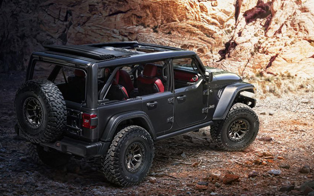 Debi ultra-sposobnih koncept vozila u izradi brendova Jeep i Jeep Performance Parts za uskršnji Jeep Safari 2021.
