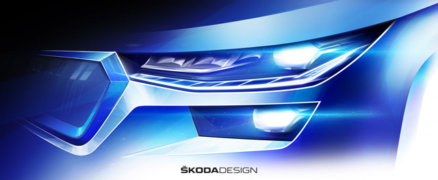 Škoda Kodiaq (2022) - prve skice otkrivaju detalje