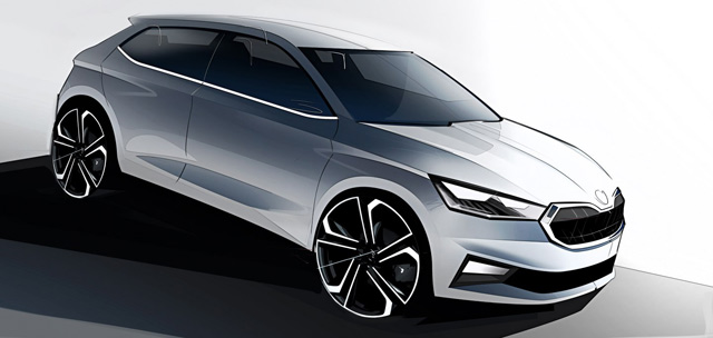 Škoda objavljuje skice spoljašnjeg izgleda modela Fabia