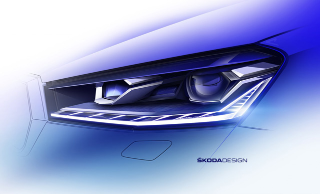 Škoda objavljuje skice spoljašnjeg izgleda modela Fabia