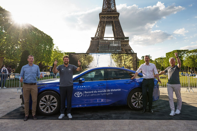 Novi rekord Toyote Mirai  - više od 1000 kilometara s jednim punjenjem