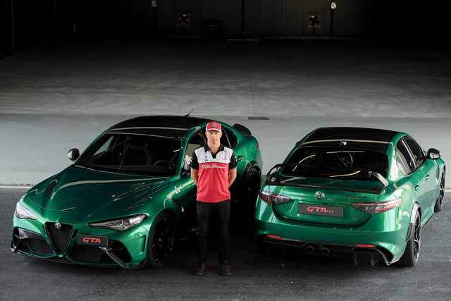Kimi Raikonen testirao model Giulia GTA