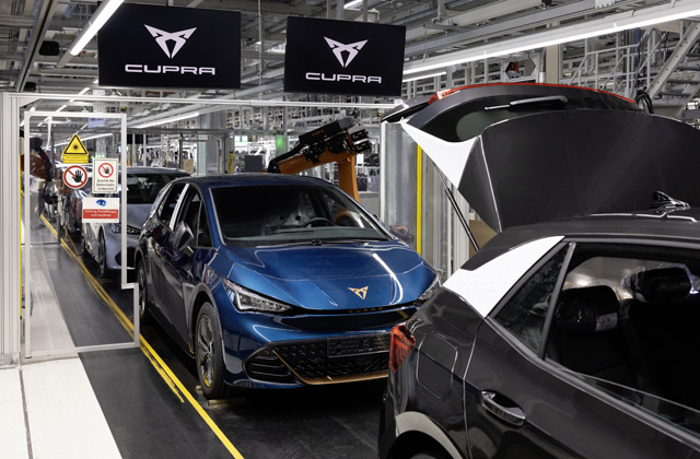 CUPRA započinje novu eru proizvodnjom prvog 100% električnog automobila CUPRA Born