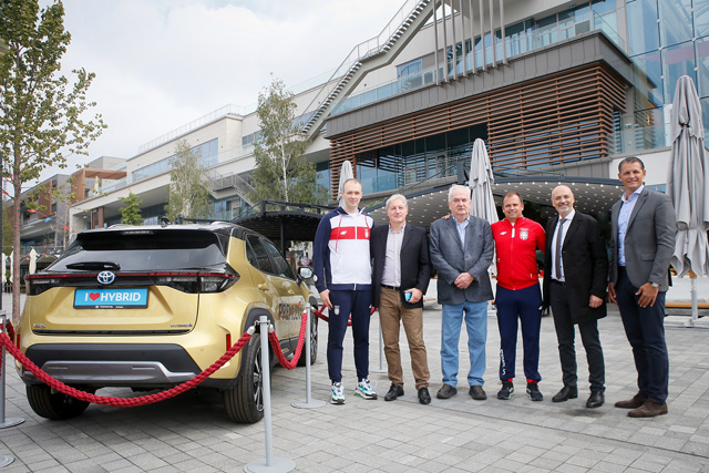 Yaris Cross predstavljen srpskim olimpijcima - srpski strelci nanišanili novi Toyotin SUV