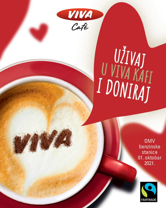 Na OMV pumpama 1. oktobra: svaka kafa je vaša karta za humanost!