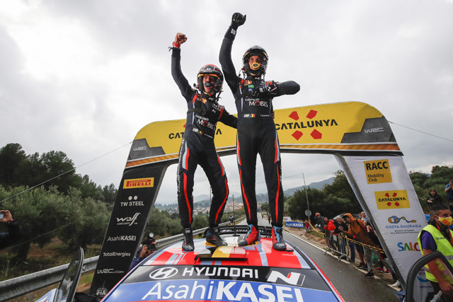 Rally Catalunya 2021 - Neuville pobednik, Evans sve bliži Ogieru