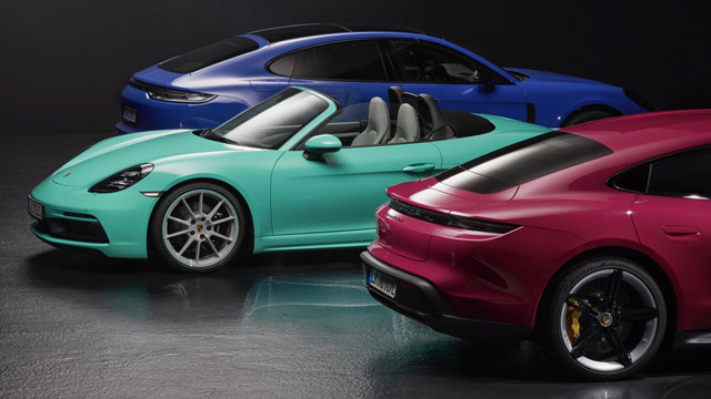Povratak legendarnih boja za sve Porsche modele