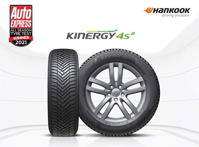 Trijumf Hankook modela Kinergy 4S 2 na Auto Express testu pneumatika za sve sezone za 2021.