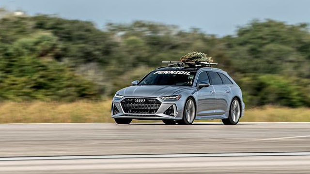 Audi RS6 sa jelkom na krovu postigao brzinu od skoro 300 km/h (VIDEO)