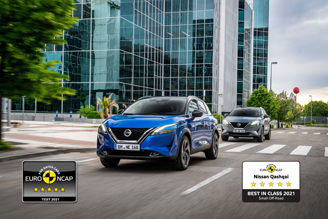 Euro NCAP proglasio je Nissan Qashqai najboljim automobilom godine 2021. u klasi malih terenaca 