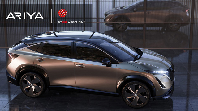 Novi Nissan Ariya električni crossover osvojio je nagradu za dizajn Red Dot u Nemačkoj