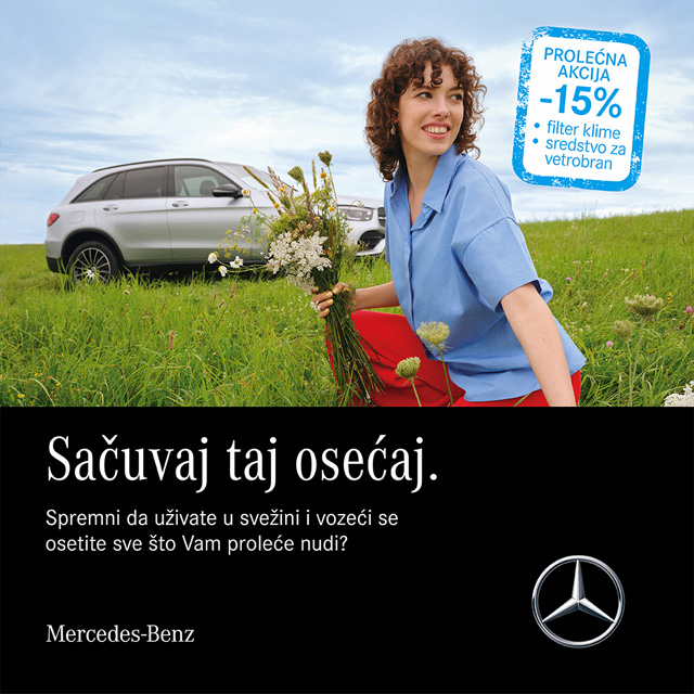 Prolećna servisna akcija u Mercedes-Benz ovlašćenoj servisnoj mreži