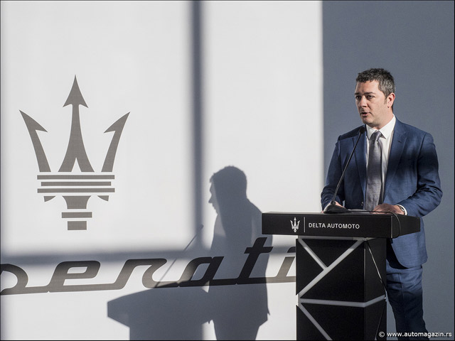 Delta dovela Maserati u Srbiju i region 
