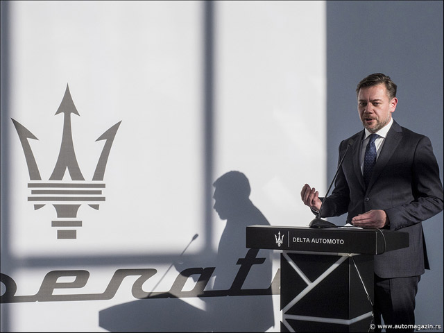 Delta dovela Maserati u Srbiju i region 