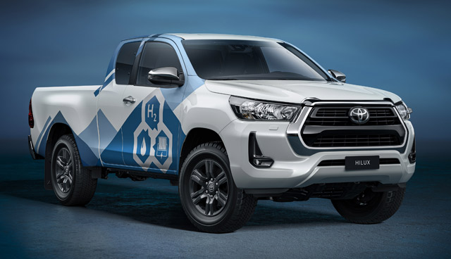 Toyota Hilux s pogonom na vodonik