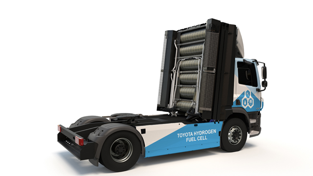 Kamioni s gorivnim ćelijama na vodonik smanjuju emisiju ugljenika Toyotine logistike u Evropi