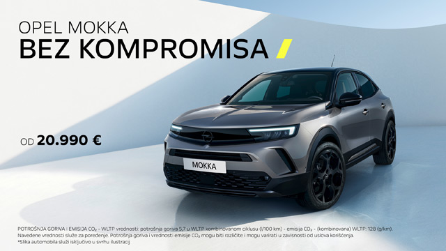 Opel Mokka, bez kompromisa! Od 20.990 evra