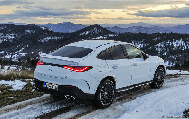 Testirali smo: Mercedes-Benz GLC Coupe 220d 4Matic