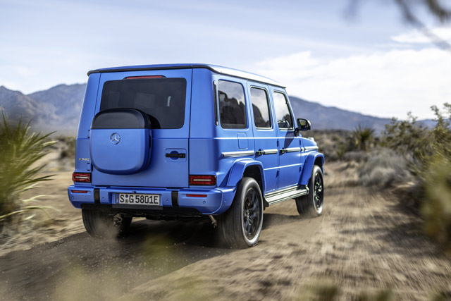 Elektrifikovan: Potpuno novi Mercedes-Benz G 580 sa EQ tehnologijom poseduje beskompromisne terenske sposobnosti