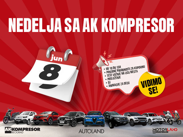 Nedelja sa AK Kompresor - Dan za test vožnju, pogodnosti i porodičnu zabavu