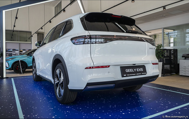 Geely EX5: električni SUV sledeće generacije stigao u Srbiju