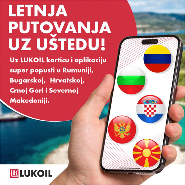 Lukoil - letnja putovanje uz uštedu