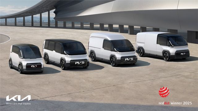 Kia sa pet nagrada Red Dot i glavnim priznanjem za PV5 WKNDR