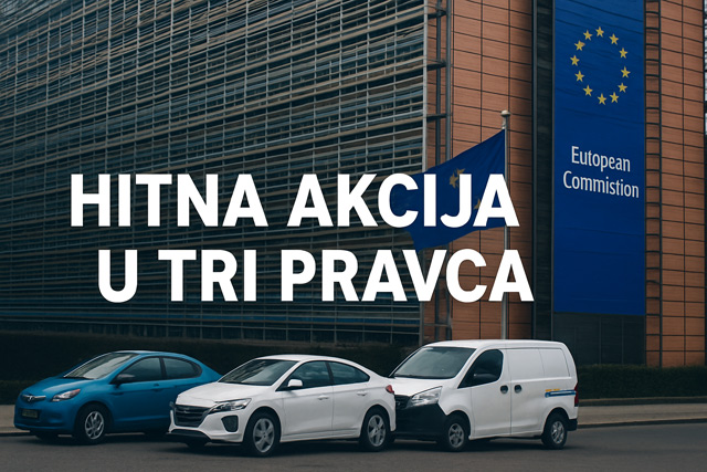 Evropska autoindustrija traži hitnu akciju u tri odvojena, prioritetna pravca