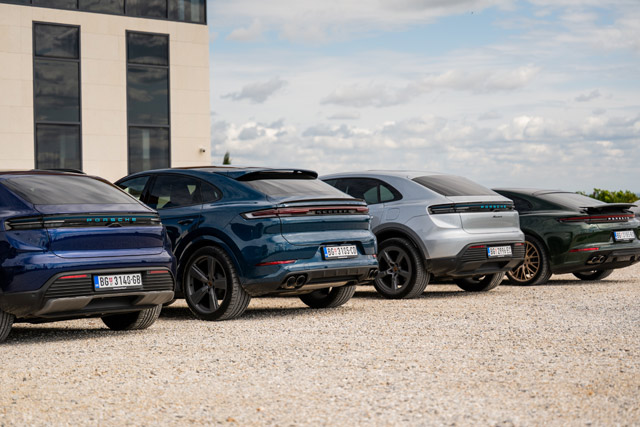 Porsche SUV dan u vinariji Draganić (FOTO)