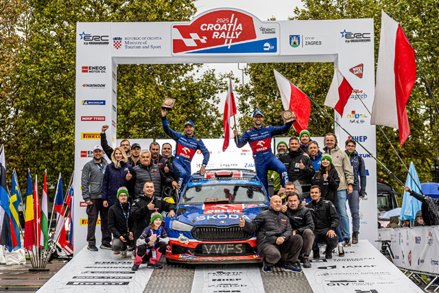 ERC - Miko Marczyk i Szymon Gospodarczyk šampioni Evrope u reliju 2025 (VIDEO)