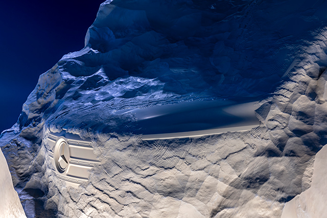 Mercedes-Benz Sprinter se polako otkriva - za sada u obliku kamene skulpture