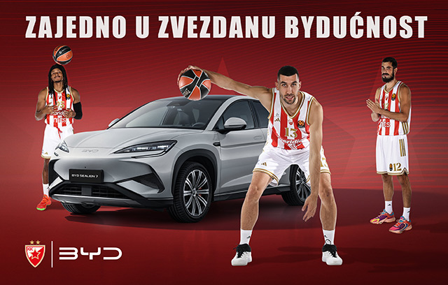 BYD i KK Crvena zvezda započeli stratešku saradnju - Novo partnerstvo za zajedničku budućnost