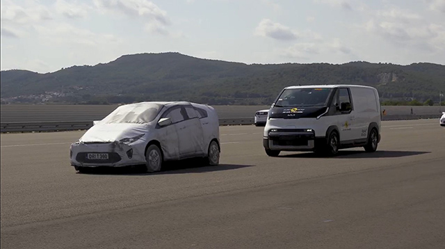 Kia PV5 Cargo je postigao maksimalnu ocenu od pet  zvezdica na Euro NCAP testu