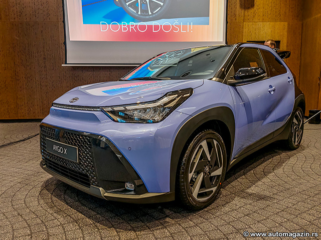 Nova Toyota Aygo X HEV predstavljena u Srbiji - cena poznata