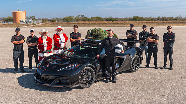 Hennessey Chevrolet Corvette C8 ZR1 oborio svetski rekord u prevozu jelke (VIDEO)