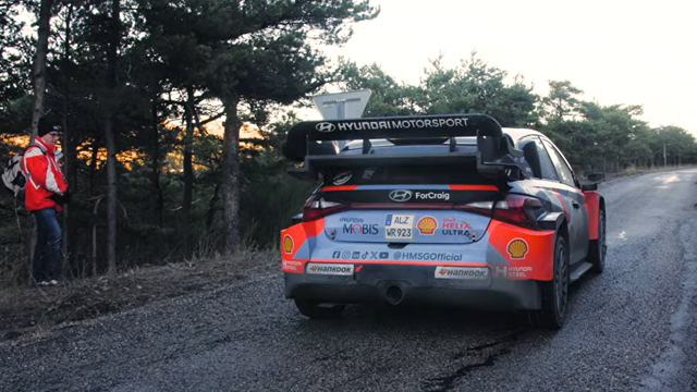 Rallye Monte Carlo 2026 - Hyundai testovi (VIDEO)
