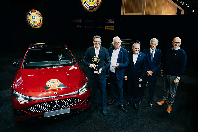 Mercedes-Benz CLA je proglašen za Car of the Year 2026