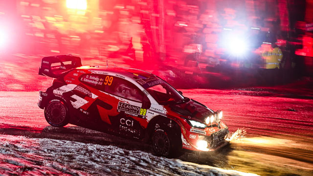 Rallye Monte Carlo 2026 - partija ruleta na samom startu