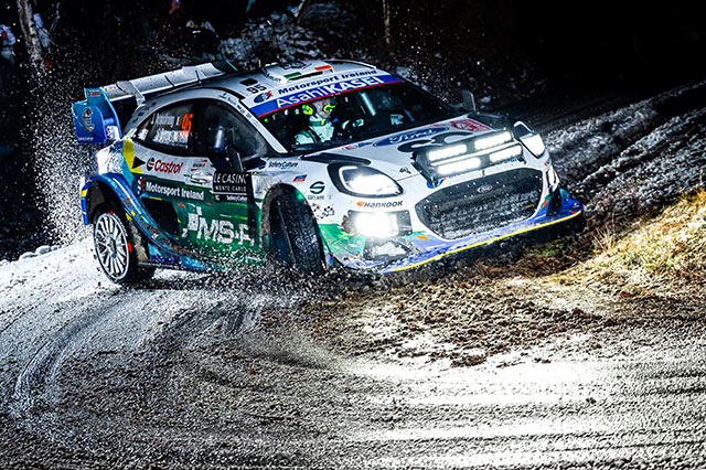 Rallye Monte Carlo 2026 - partija ruleta na samom startu